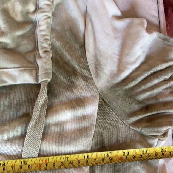 Bagatelle french terry draped olive tie dye jacket - Picture 12 of 15